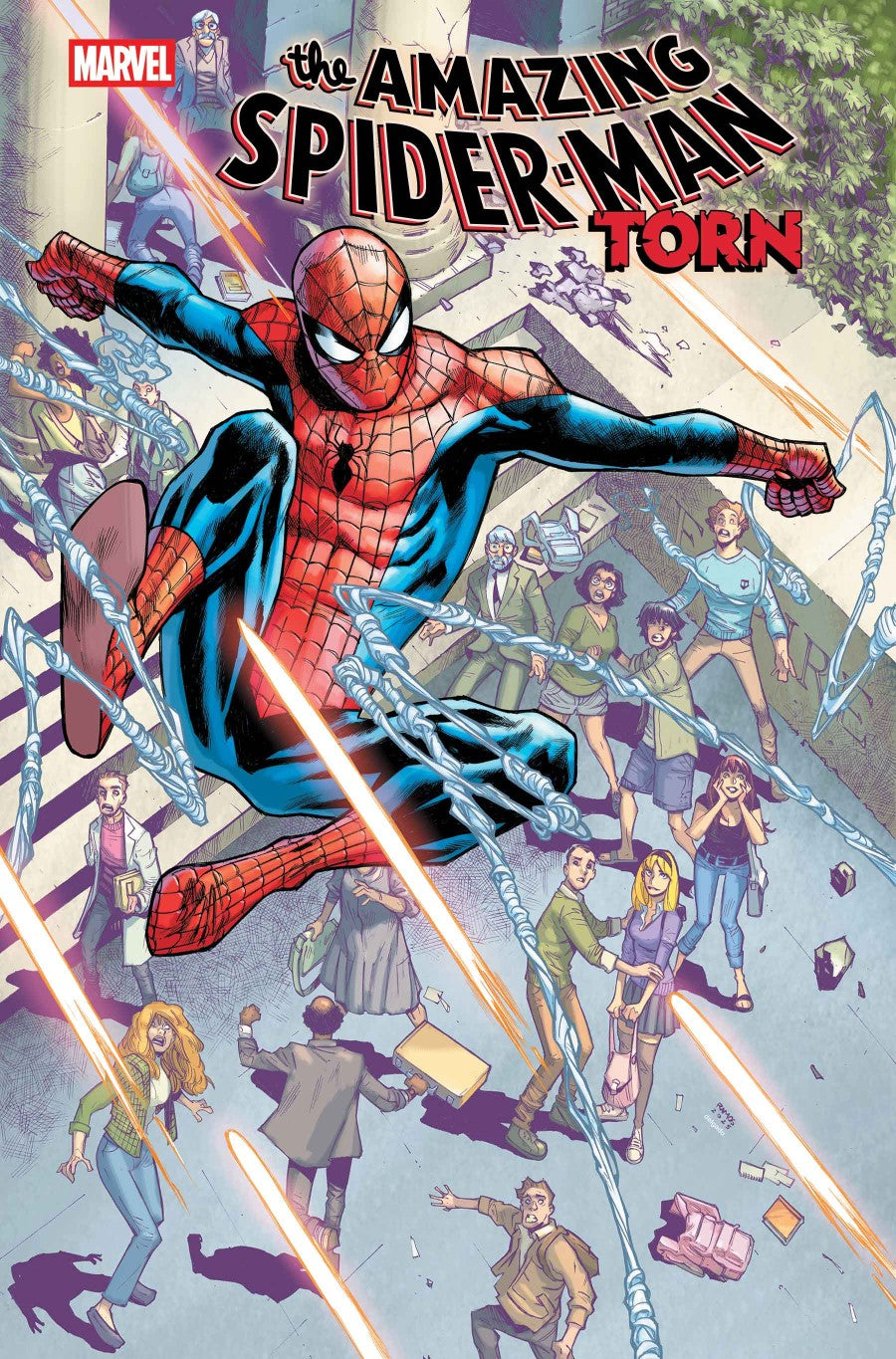 AMAZING SPIDER-MAN: TORN #4 MAIN CVR