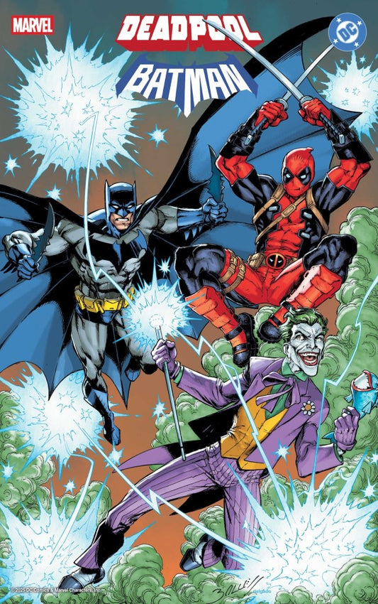 MARVEL/DC: DEADPOOL/BATMAN #1 MARK BAGLEY FOIL VAR
