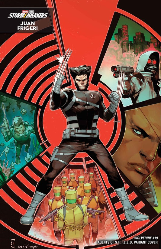 WOLVERINE #19 JUAN FRIGERI AGENTS OF S.H.I.E.L.D. VAR