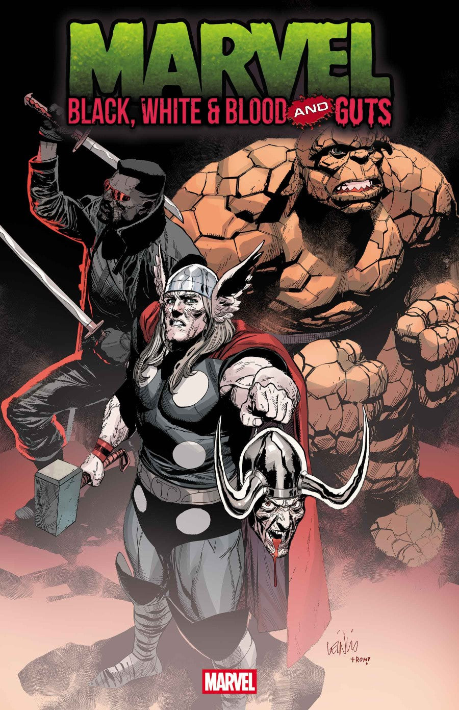 MARVEL: BLACK, WHITE & BLOOD AND GUTS #2