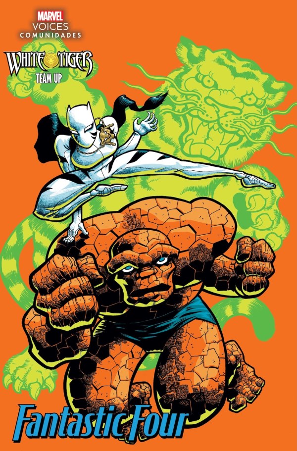 FANTASTIC FOUR #4 J. GONZO WHITE TIGER TEAM-UP VAR