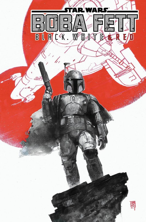 STAR WARS: BOBA FETT - BLACK, WHITE & RED TREASURY EDITION (TP)