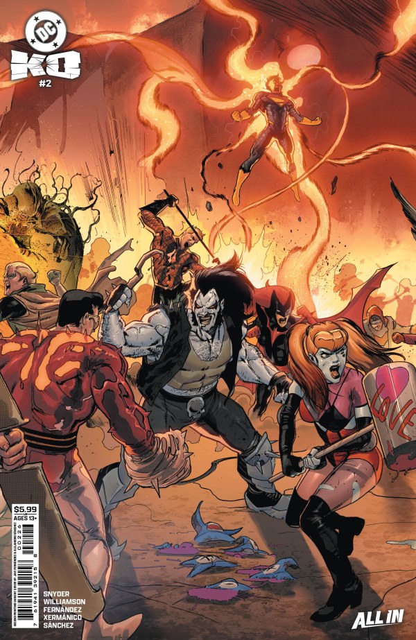 DC K.O. #1 - #5 (SET OF 5) JAVI FERNANDEZ CONNECTING VAR