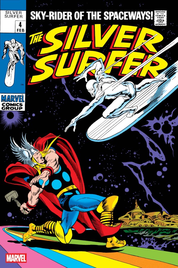 SILVER SURFER #4 FACSIMILE EDITION FOIL VAR