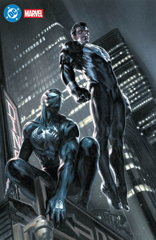 DC MARVEL SUPERMAN SPIDER-MAN #1 (ONE SHOT) Second Printing Cvr D Gabriele Dell'Otto Foil Card Stock Var