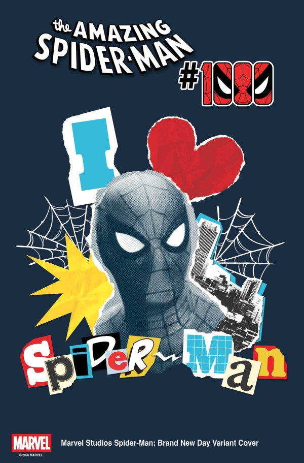 AMAZING SPIDER-MAN #1000 MARVEL STUDIOS SPIDER-MAN: BRAND NEW DAY VARIANT