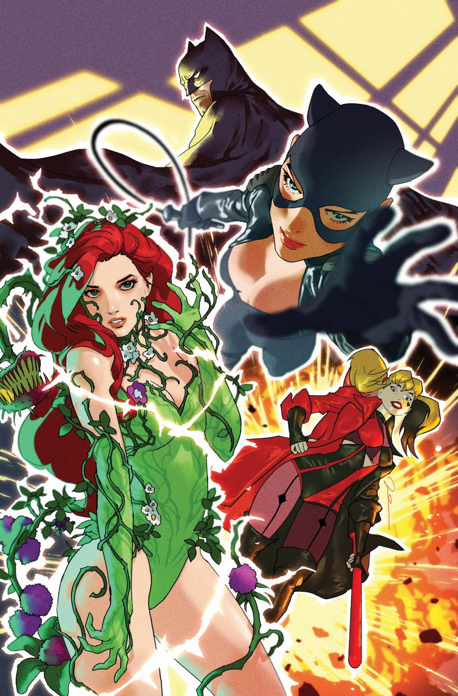 BATMAN #162 CVR E GERALD PAREL GOTHAM CITY SIRENS