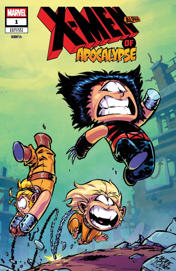 X-MEN OF APOCALYPSE ALPHA #1 SKOTTIE YOUNG VAR