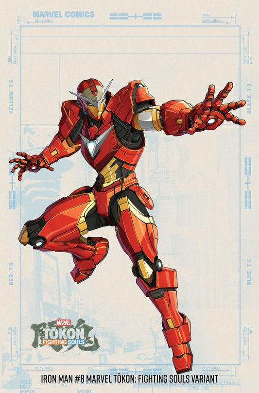 IRON MAN #8 MARVEL TOKON: FIGHTING SOULS VARIANT