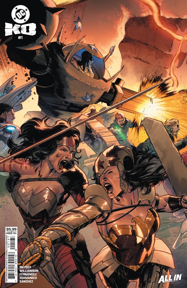 DC K.O. #1 - #5 (SET OF 5) JAVI FERNANDEZ CONNECTING VAR