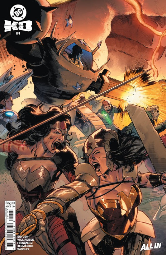 DC K.O. #1 - #5 (SET OF 5) JAVI FERNANDEZ CONNECTING VAR