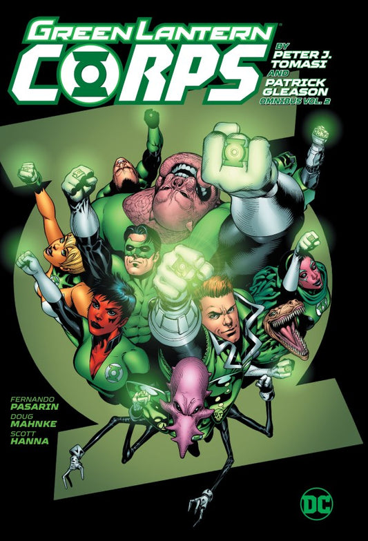GREEN LANTERN CORPS BY PETER J TOMASI AND PATRICK GLEASON OMNIBUS HC VOL 02