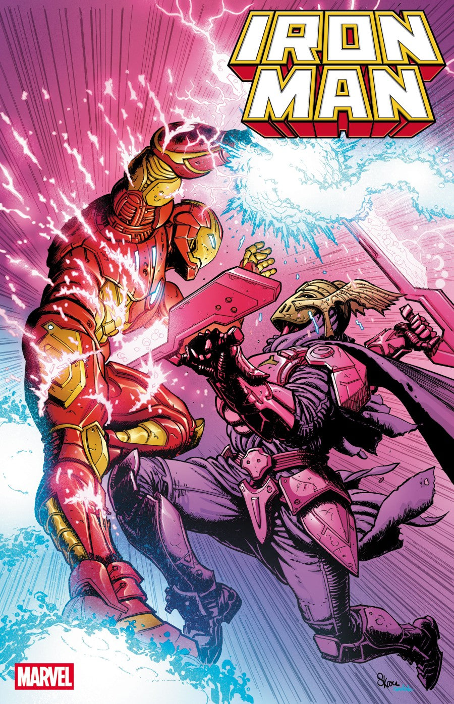 IRON MAN #2 STEVE SKROCE DREADKNIGHT VAR