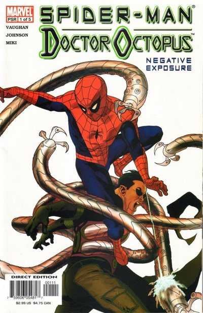 SPIDER-MAN/ DOCTOR OCTOPUS NEGATIVE EXPOSURE (SET OF 5) FULL SET