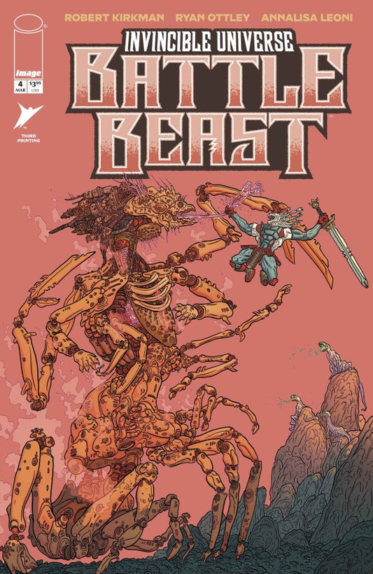 INVINCIBLE UNIVERSE BATTLE BEAST #4 3RD PTG
