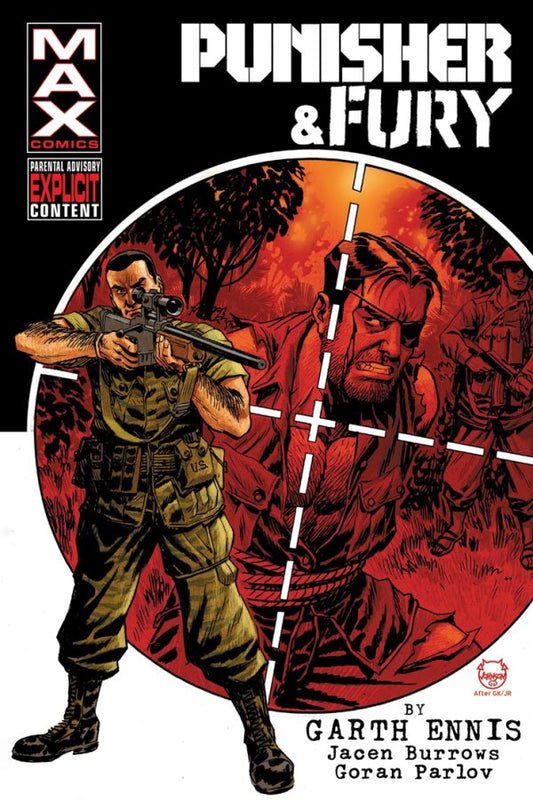 Punisher & Fury Max By Garth Ennis Omnibus Dave Johnson Cover (HC)