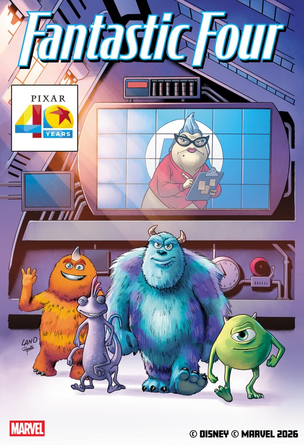 FANTASTIC FOUR #16 GREG LAND PIXAR 40TH VAR