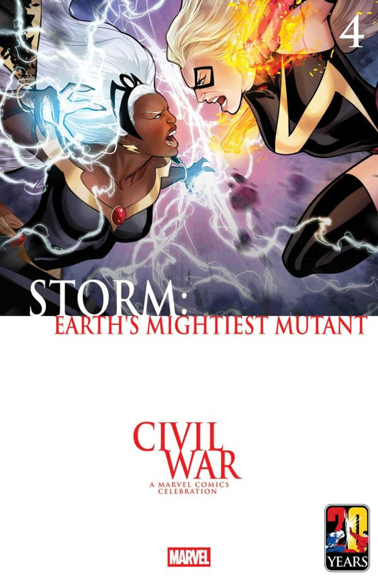 STORM: EARTH'S MIGHTIEST MUTANT #4 LUCAS WERNECK CIVIL WAR CELEBRATION VAR