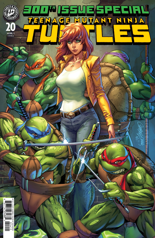 TEENAGE MUTANT NINJA TURTLES #20: 300TH ISSUE SPECIAL CAMPBELL VAR