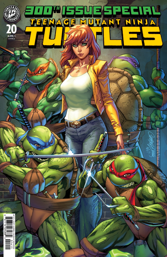 TEENAGE MUTANT NINJA TURTLES #20: 300TH ISSUE SPECIAL CAMPBELL VAR