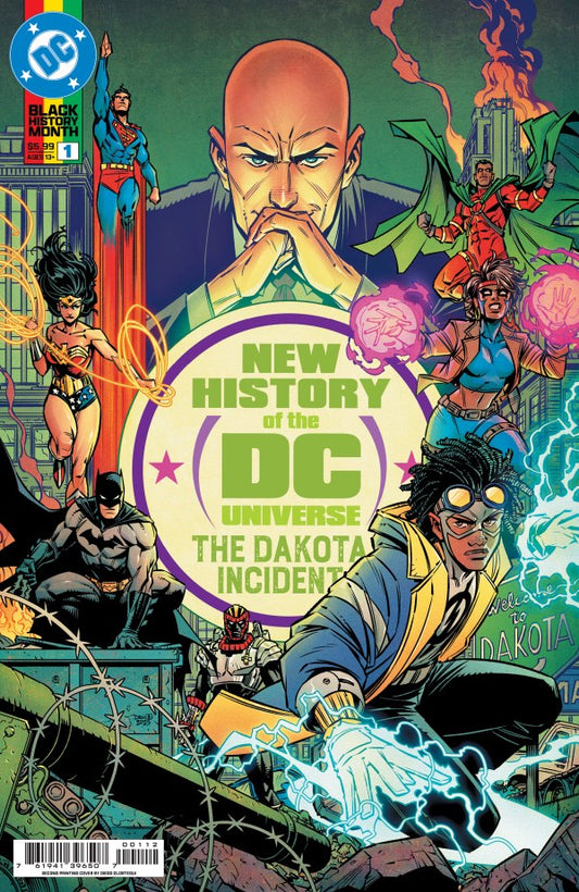 NEW HISTORY OF THE DC UNIVERSE THE DAKOTA INCIDENT #1 (ONE SHOT) SECOND PRINTING CVR A DIEGO OLORTEGUI
