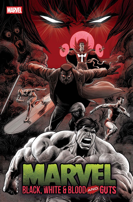 MARVEL: BLACK, WHITE & BLOOD AND GUTS #4 MAIN CVR
