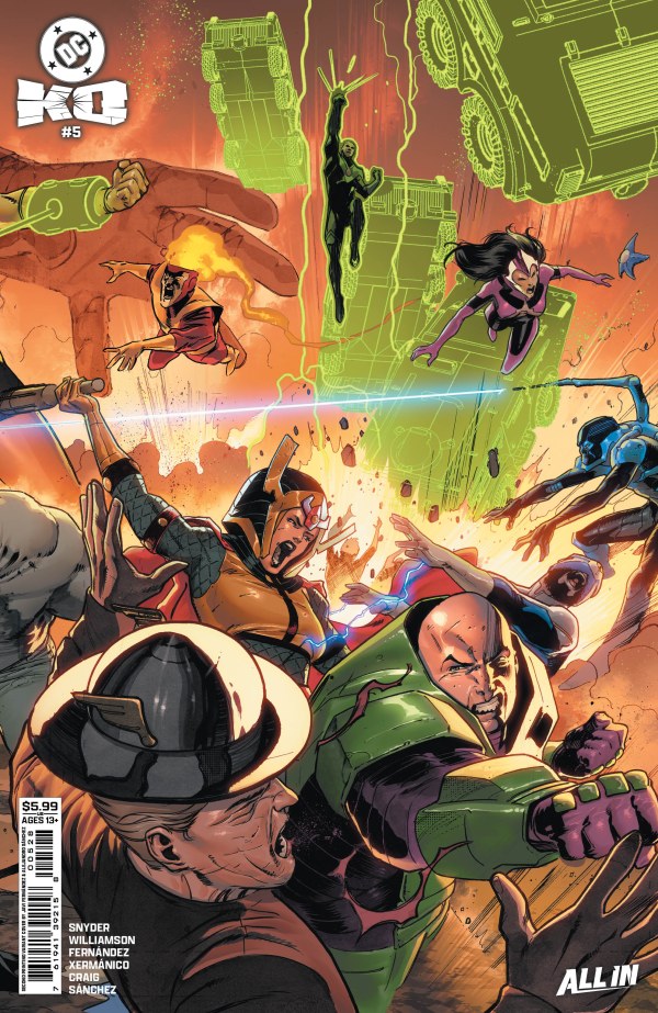 DC K.O. #1 - #5 (SET OF 5) JAVI FERNANDEZ CONNECTING VAR