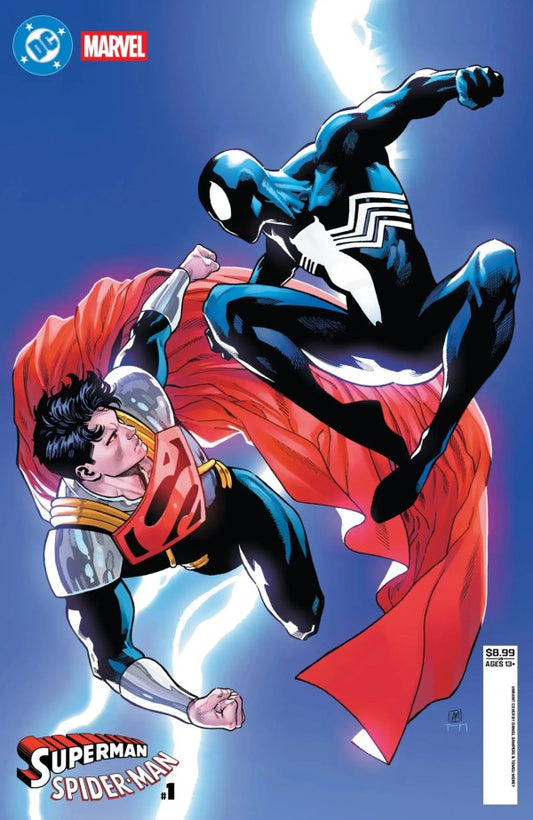 DC MARVEL SUPERMAN SPIDER-MAN #1 (ONE-SHOT) CVR R  DANIEL SAMPERE VAR