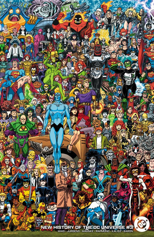NEW HISTORY OF THE DC UNIVERSE #3 D SCOTT KOBLISH LEGACY WRAPAROUND VAR