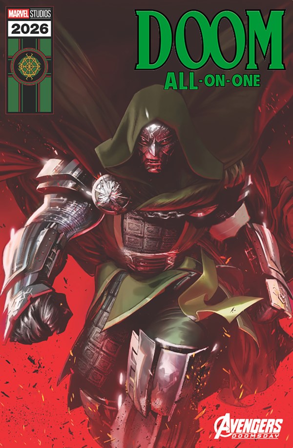 DOOM ALL-ON-ONE #1 ALEXANDER LOZANO MARVEL STUDIOS AVENGERS: DOOMSDAY VAR