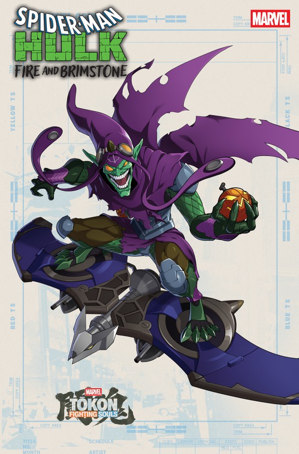 SPIDER-MAN/HULK: FIRE AND BRIMSTONE #2 MARVEL TOKON: FIGHTING SOULS VAR