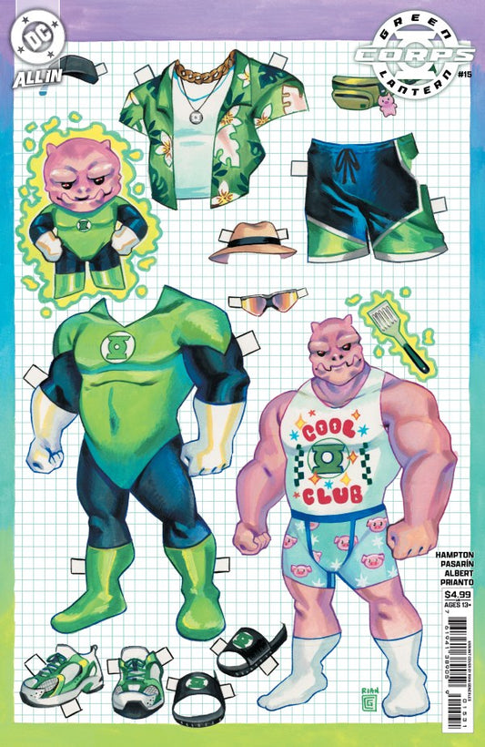 GREEN LANTERN CORPS #15 CVR C RIAN GONZALES CARD STOCK VAR