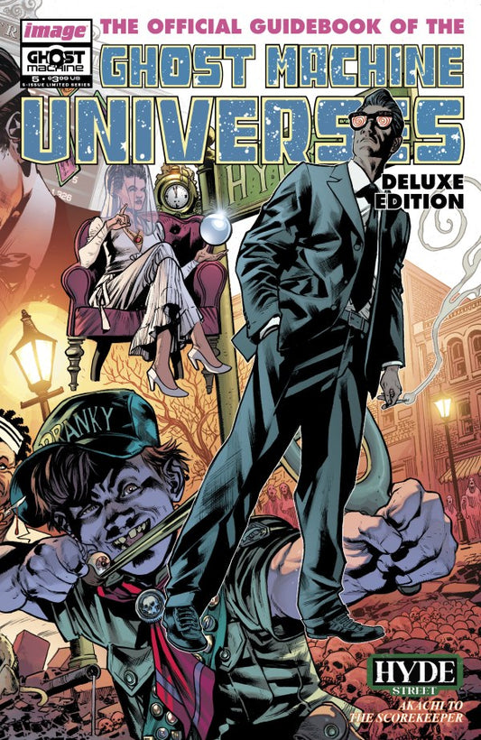 GHOST MACHINE THE OFFICIAL GUIDEBOOK #5 (OF 5) CVR B BRYAN HITCH & BRAD ANDERSON WRAPAROUND VAR