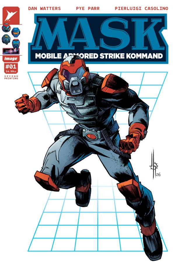 MASK #1 SECOND PRINTING CVR A JASON HOWARD