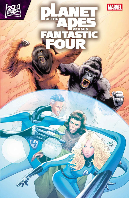PLANET OF THE APES VS. FANTASTIC FOUR #3 MAIN CVR