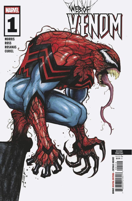 WEB OF VENOM #1 JUAN FERREYRA 2ND PRINTING VAR