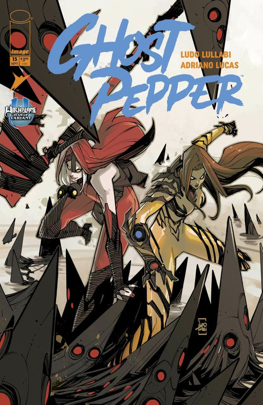 GHOST PEPPER #15 CVR F LUDO LULLABI WITCHBLADE TEAM UP VAR