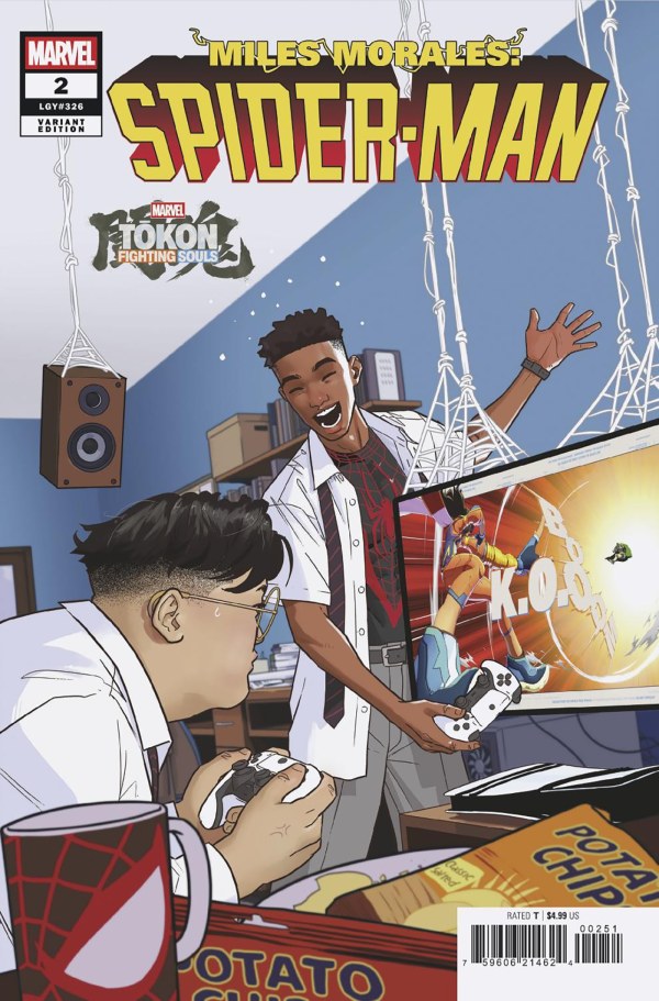 MILES MORALES: SPIDER-MAN #2 NICO LEON TOKON: FIGHTING SOULS BATTLE VAR