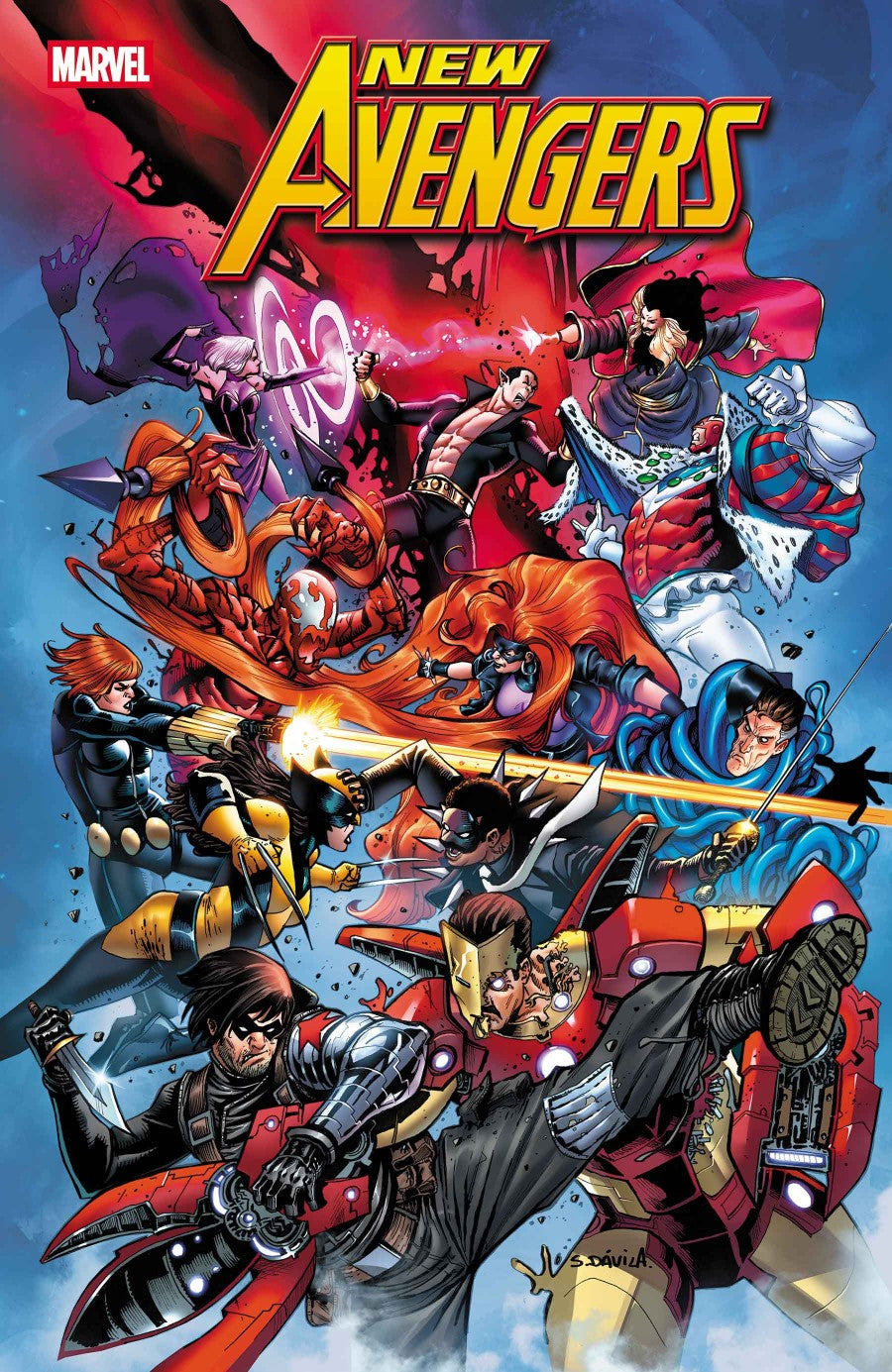 NEW AVENGERS #10 SERGIO DAVILA VAR
