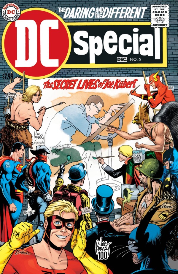 DC SPECIAL #5 FACSIMILE EDITION CVR B ARTIST JAM CARD STOCK VAR