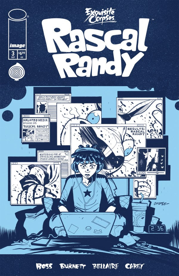 EXQUISITE CORPSES RASCAL RANDY #3 (OF 5) CVR C DYLAN BURNETT POLYBAGGED WITH COLLECTIBLE CARD VAR (MR)