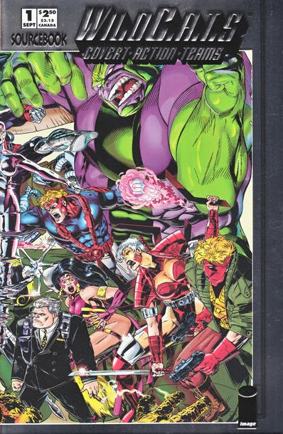 WILDC.A.T.S SOURCEBOOK #1 MAIN CVR