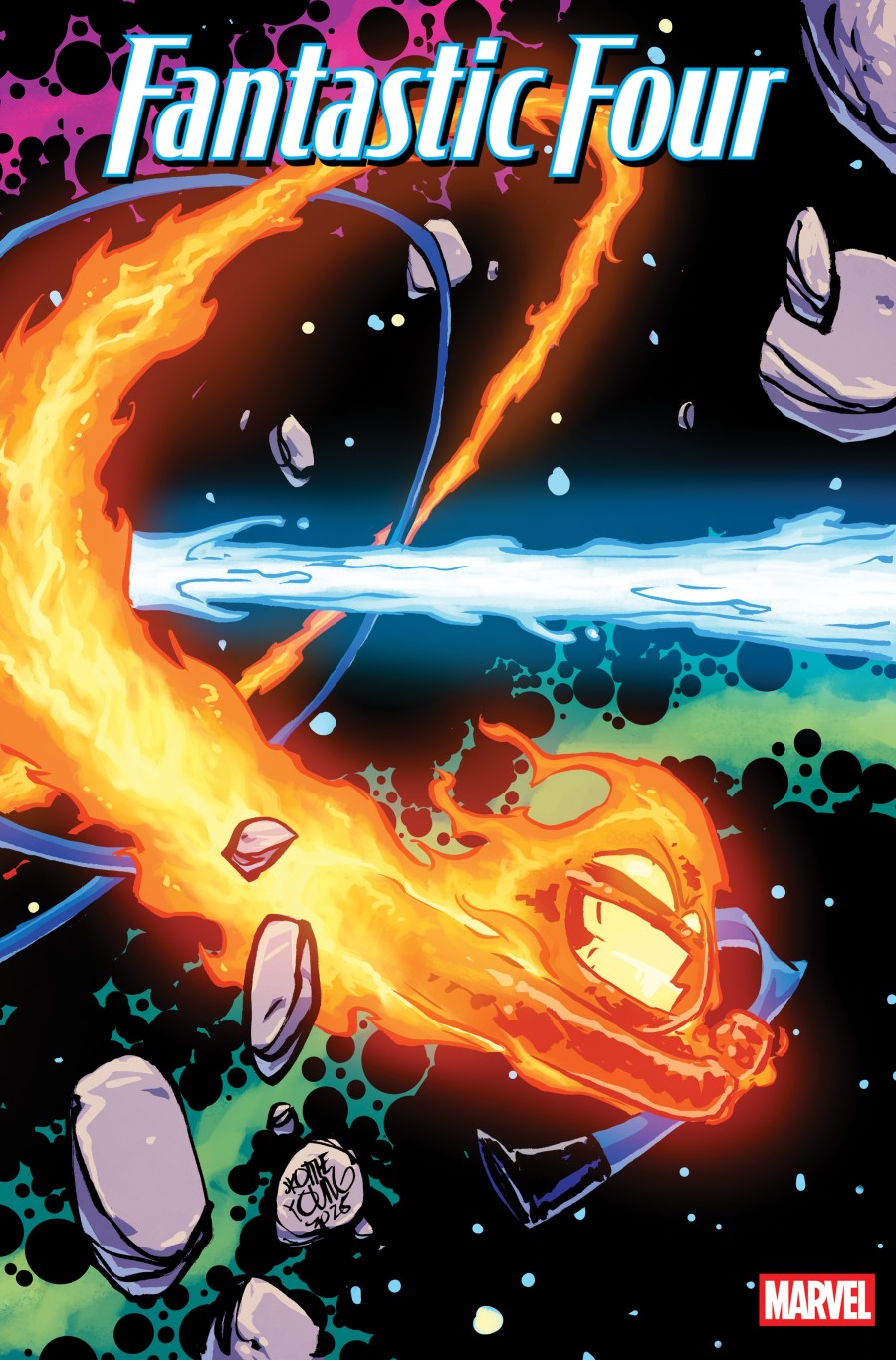 FANTASTIC FOUR #5 SKOTTIE YOUNG 5-PART CONNECTING VAR