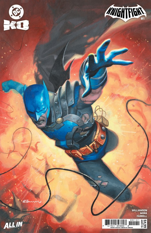 DC K.O. KNIGHTFIGHT #2 (OF 4) CVR D FABRIZIO DE TOMMASO CARD STOCK VAR