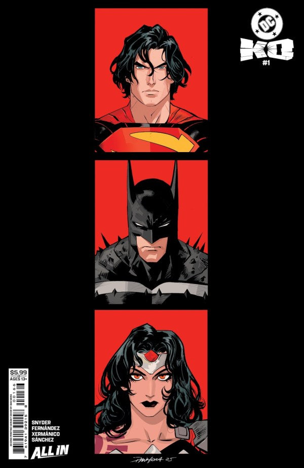 DC K.O. #1 SECOND PRINTING CVR B DAN MORA