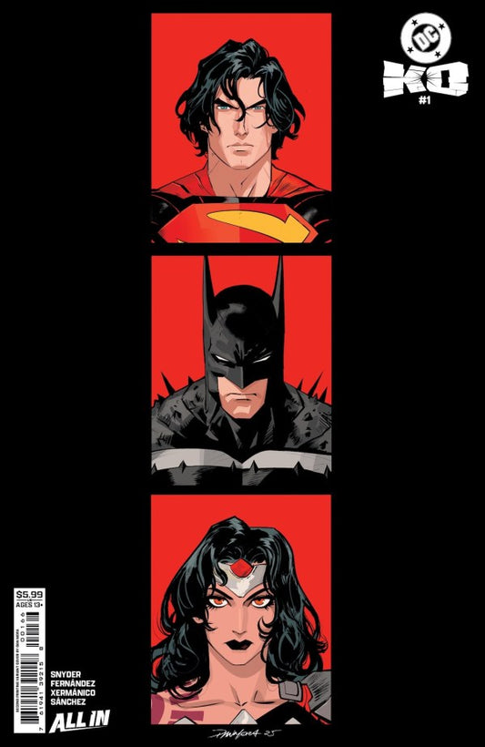 DC K.O. #1 SECOND PRINTING CVR B DAN MORA