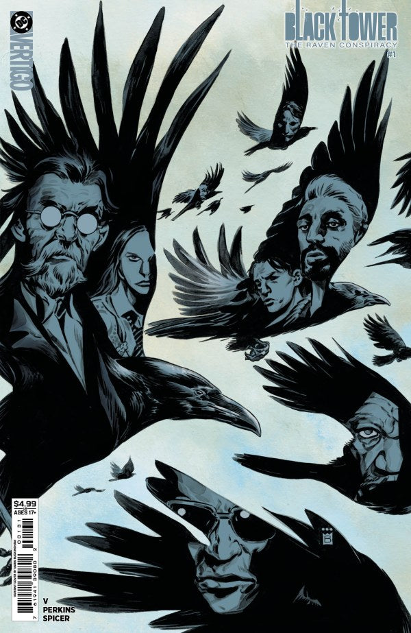 BLACK TOWER THE RAVEN CONSPIRACY #1 (OF 6) CVR C MARK BUCKINGHAM CARD STOCK VAR (MR)