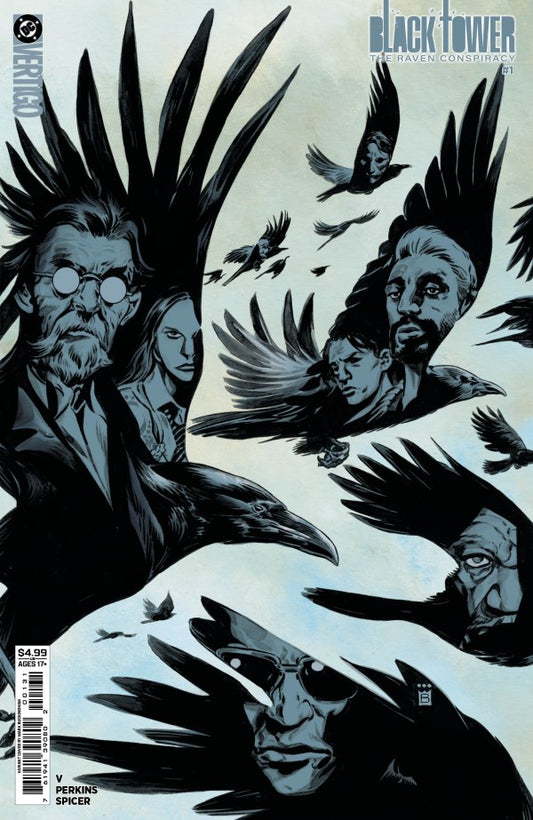 BLACK TOWER THE RAVEN CONSPIRACY #1 (OF 6) CVR C MARK BUCKINGHAM CARD STOCK VAR (MR)