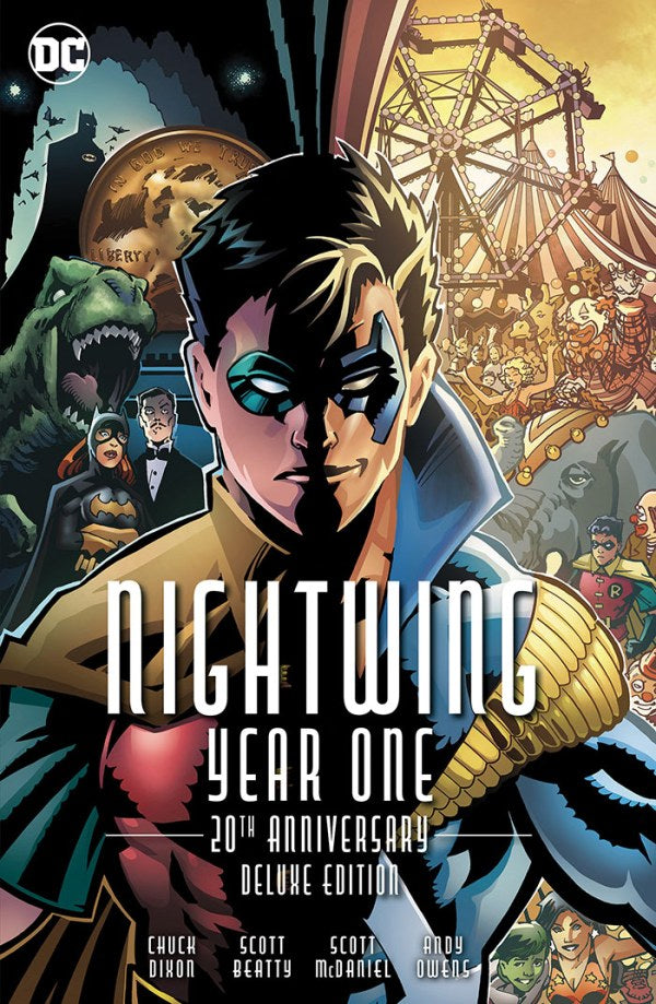 NIGHTWING YEAR ONE 20TH ANNIVERSARY DELUXE EDITION BOOK MARKET SCOTT MCDANIEL EDITION (HC)