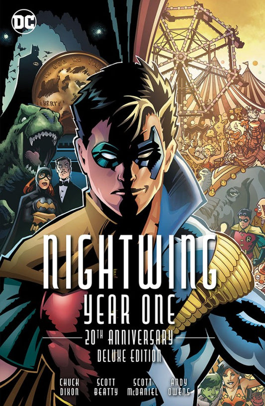 NIGHTWING YEAR ONE 20TH ANNIVERSARY DELUXE EDITION BOOK MARKET SCOTT MCDANIEL EDITION (HC)